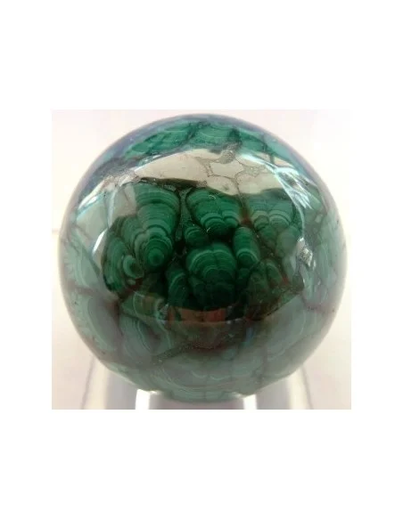 Malachite oeuf 38mm