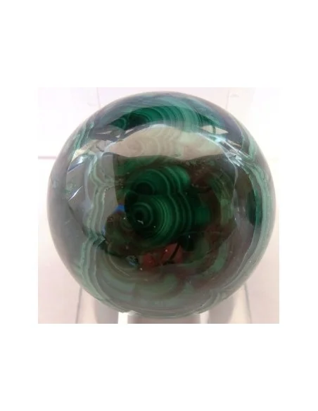 Malachite oeuf 38mm