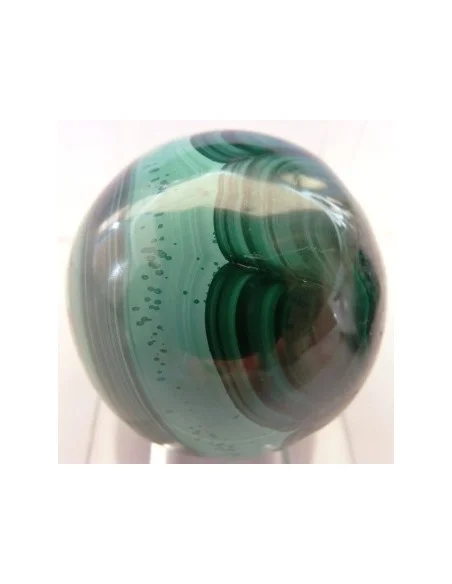 Malachite oeuf 38mm