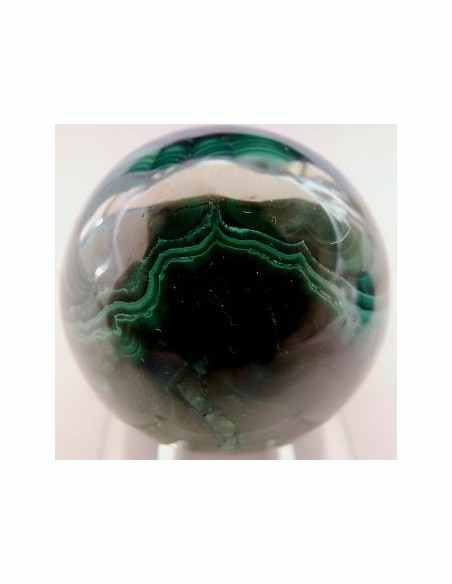 Malachite oeuf 38mm Malachite oeuf 38mm