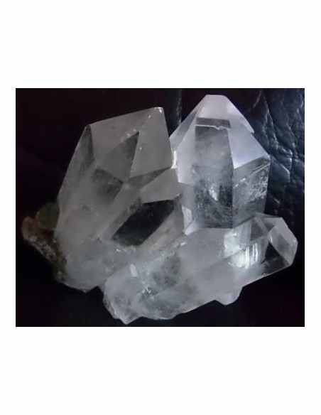 Quartz fantome vert geode 8cm