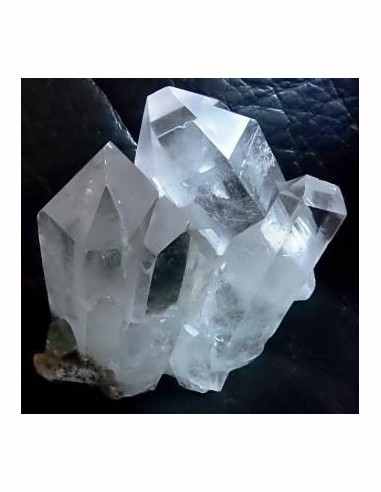 Quartz fantome vert geode 8cm