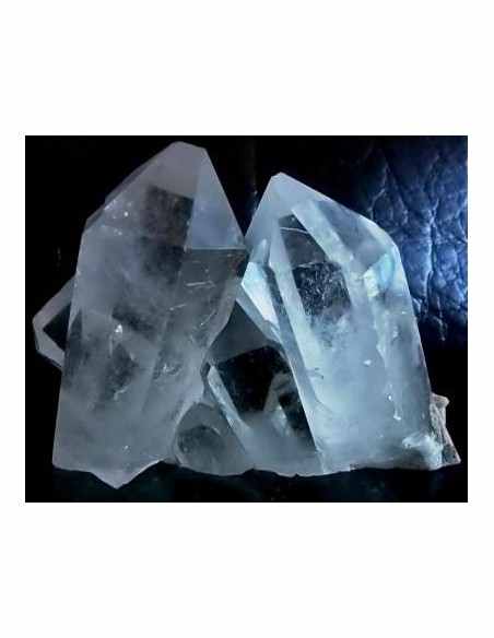 Quartz fantome vert geode 8cm