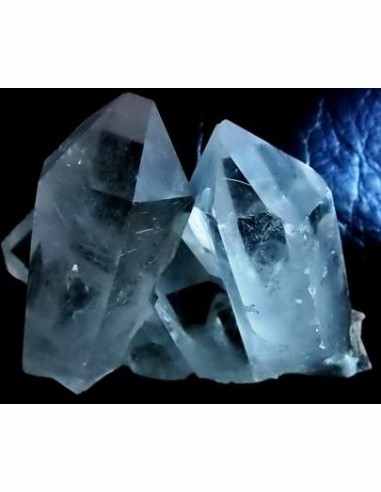 Quartz fantome vert geode 8cm