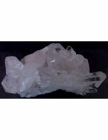 Amas cristallins quartz