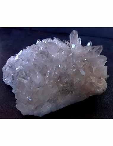 Amas cristallins geode quartz