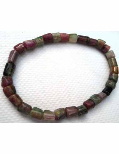 Bracelet hommeTourmaline melon d'eau