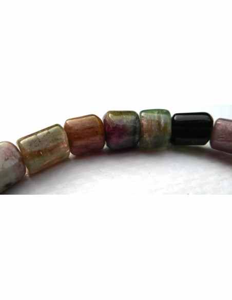 Bracelet hommeTourmaline melon d'eau Bracelet hommeTourmaline melon d'eau