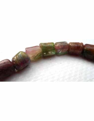 Bracelet hommeTourmaline melon d'eau