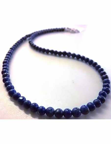 Colier Lapis lazuli 4mm