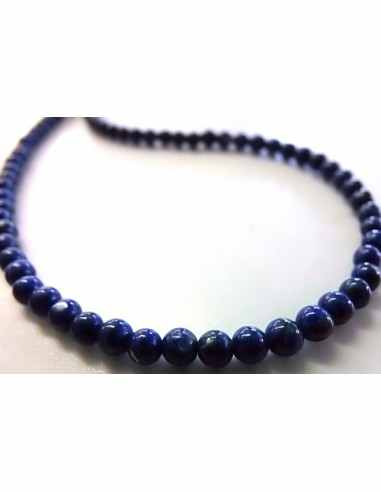 Colier Lapis lazuli 4mm