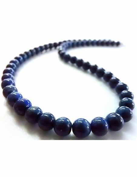Colier Lapis lazuli 4mm Colier Lapis lazuli 4mm