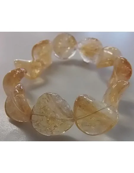 Citrine naturel bracelet 8mm