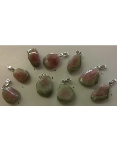 Tourmaline melon deau pendentif 2