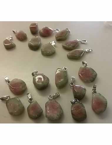Tourmaline melon deau pendentif