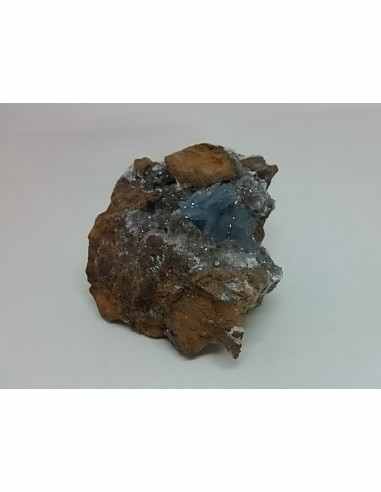 Baryte, barytine bleue cristal