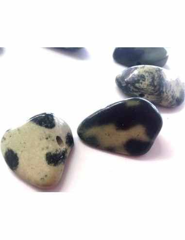 Serpentine leopard pendentif