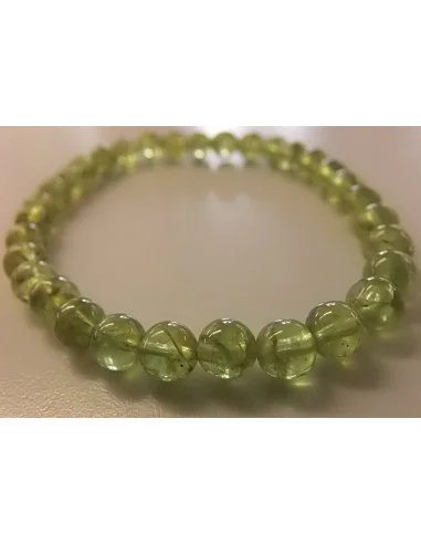 Moldavite péridot pendentif