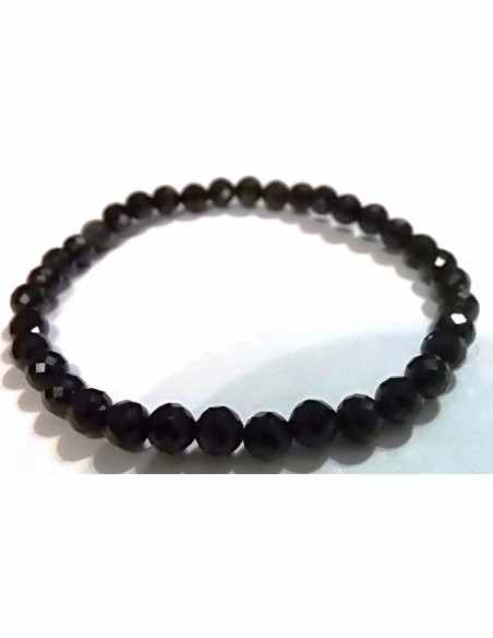 Spinelle noire bracelet 47mm