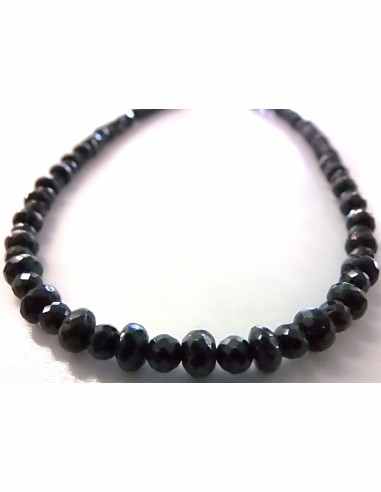Spinelle noire collier 47 et 30mm