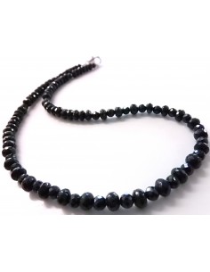 Spinelle noire collier 47 et 30mm