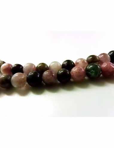 Tourmaline melon d'eau collier
