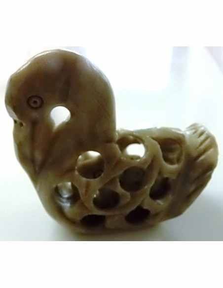 Pelican en steatite