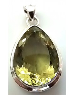 Pendentif en Topaze dore 2