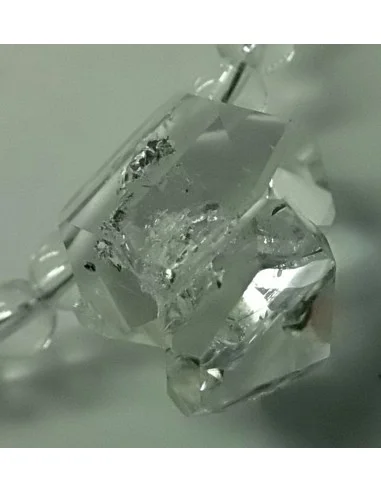 Diamant d'Herkimer quartz collier