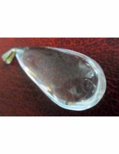Pendentif en cristal de roche