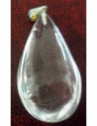 Pendentif en cristal de roche