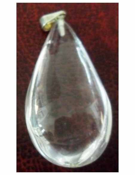 Pendentif en cristal de roche