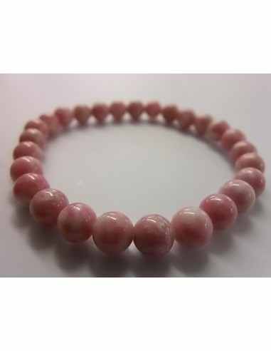 Thulite  bracelet 6mm