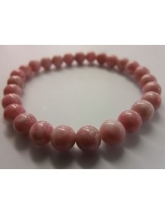 Thulite  bracelet 6mm 2