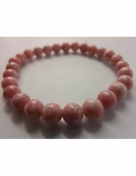 Thulite  bracelet 6mm