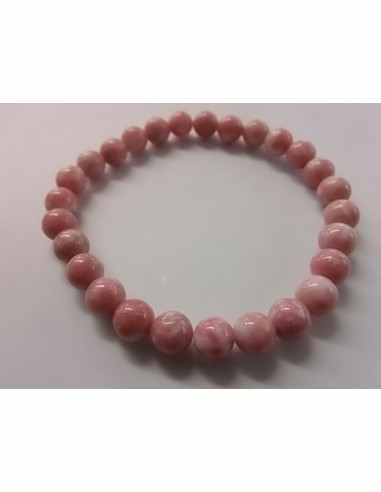 Thulite  bracelet 6mm