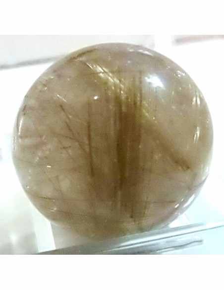 Quartz rutile sphere Quartz rutile sphere