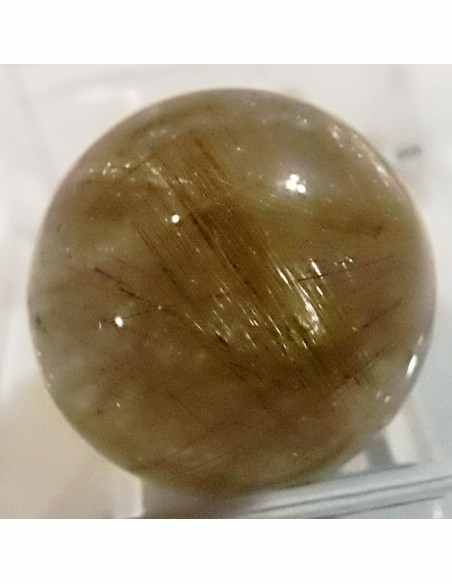 Quartz rutile sphere Quartz rutile sphere