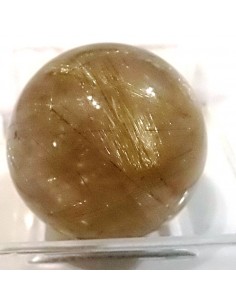 Quartz rutile sphere