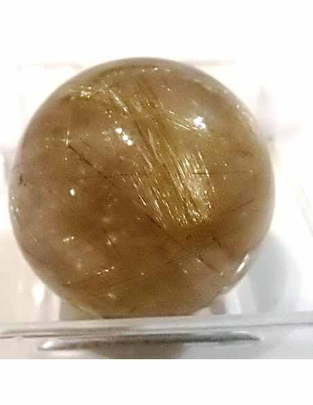 Quartz rutile sphere Quartz rutile sphere