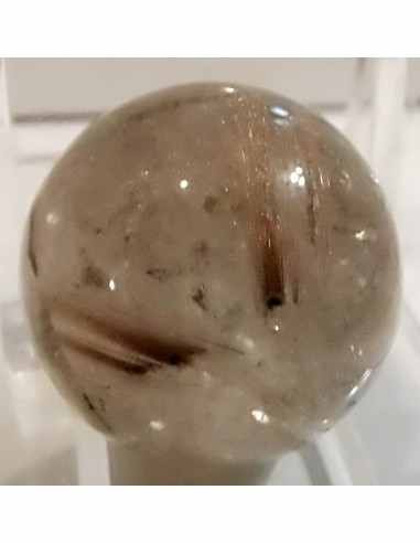 Quartz rutile sphere