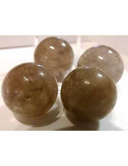 Quartz rutile sphere Quartz rutile sphere