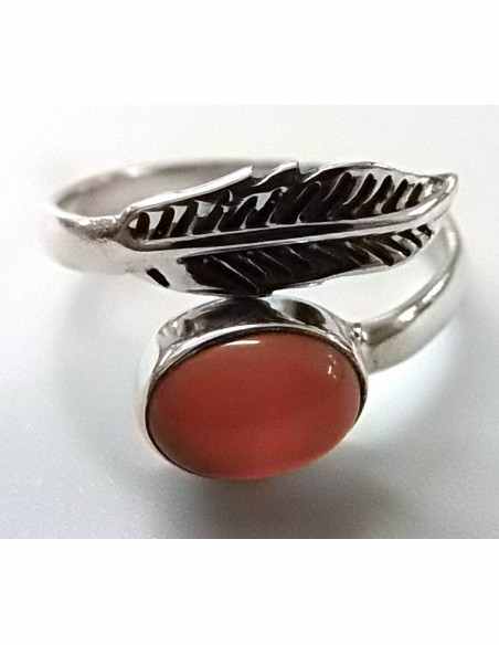 Bague reglable pierres montees en argent Bague reglable pierres montees en argent
