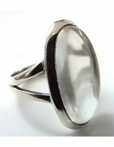 Bague quartz argent