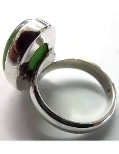 Jade Bague reglable argent