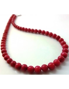 Corail rouge collier