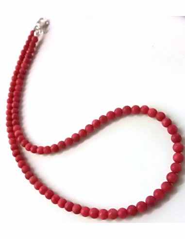 Corail rouge collier