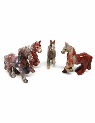 Cheval pierre steatite 6cm