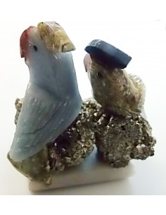 Deux oiseaux  en pierre 2