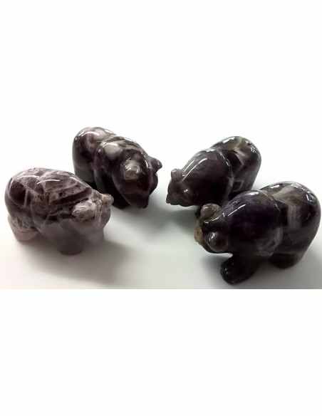 Ours en cacoxenite Ours en cacoxenite